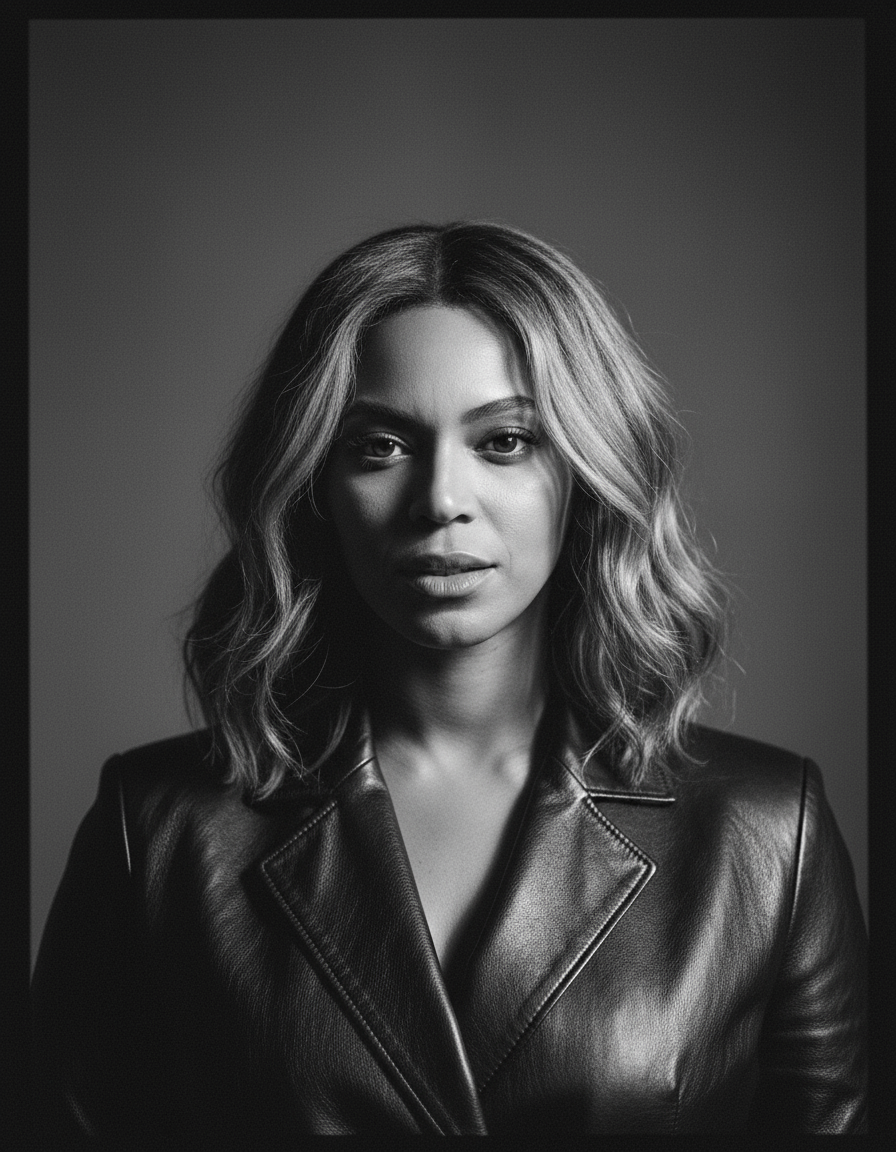 Black and White Artistic Headshot (Documentary/Fashion Style)