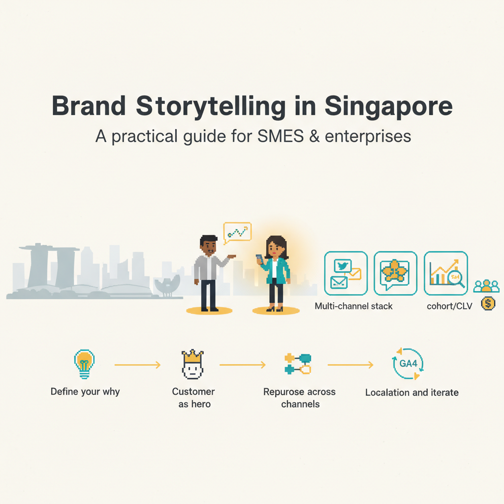 Brand Storytelling in Singapore: A Practical Guide for SMEs and Enterprises — blog header