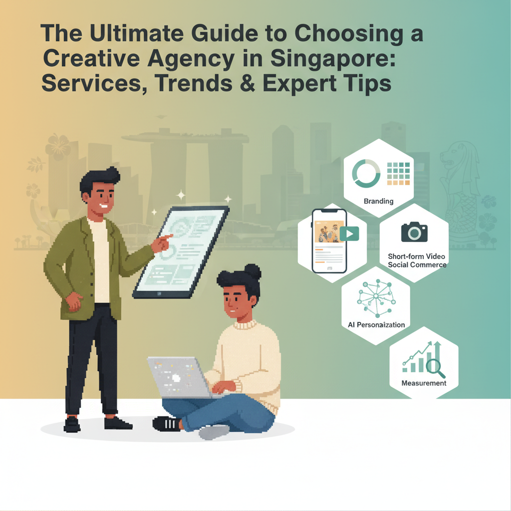 Creative agency Singapore guide header image - Services, trends and expert tips