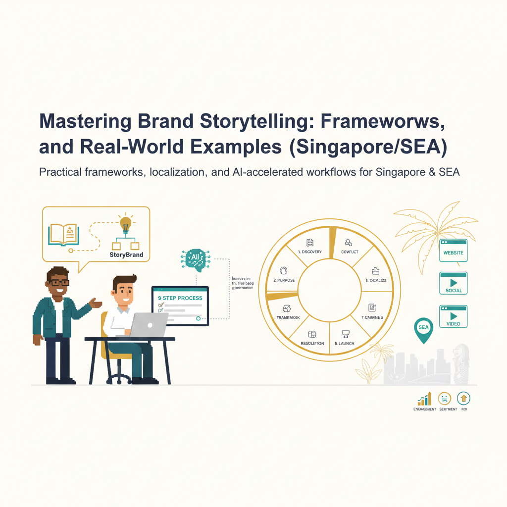 Mastering brand storytelling frameworks and AI in Singapore and SEA
