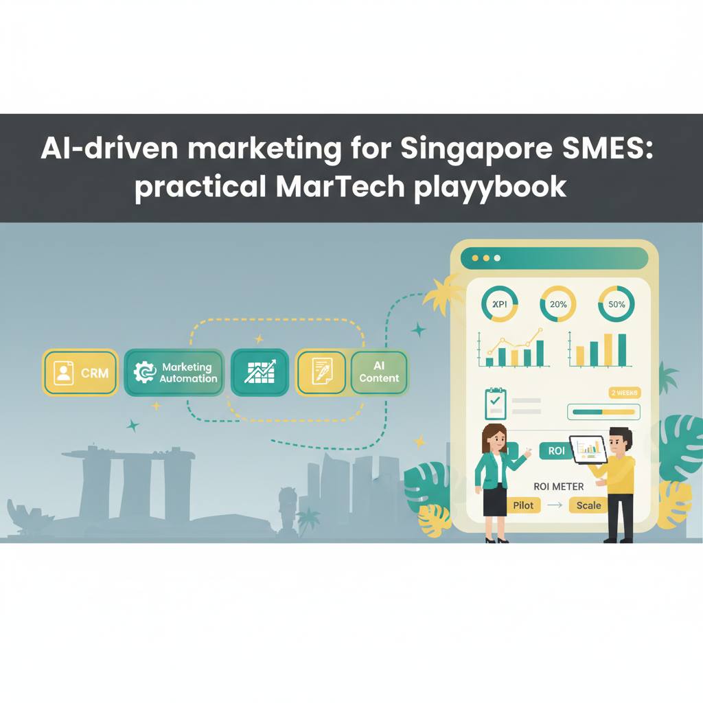 AI-driven marketing and MarTech stack for Singapore SMEs header image