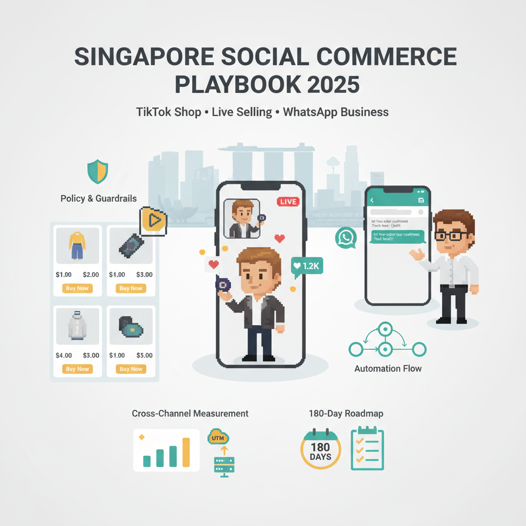 Singapore Social Commerce Playbook 2025 — TikTok Shop, Live Selling, WhatsApp Business