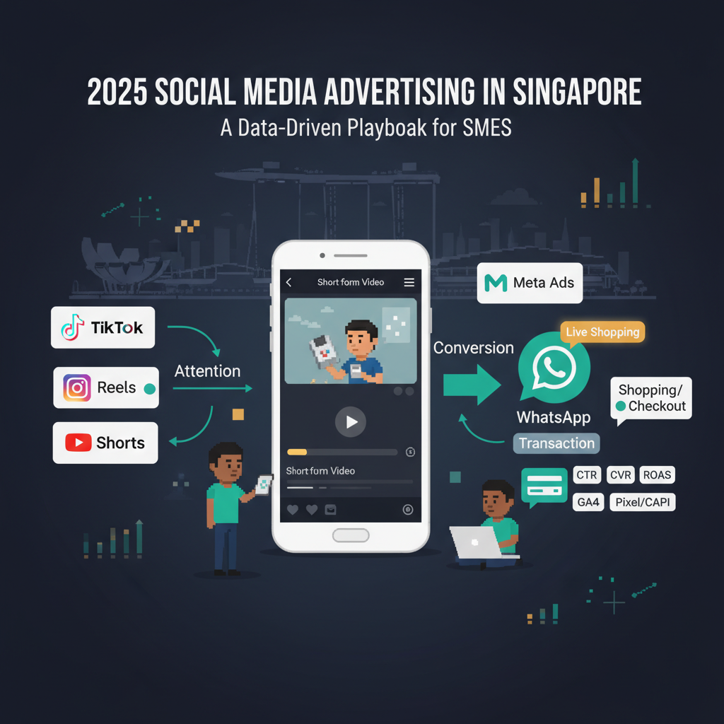 2025 Social Media Advertising in Singapore Playbook header image for SMEs