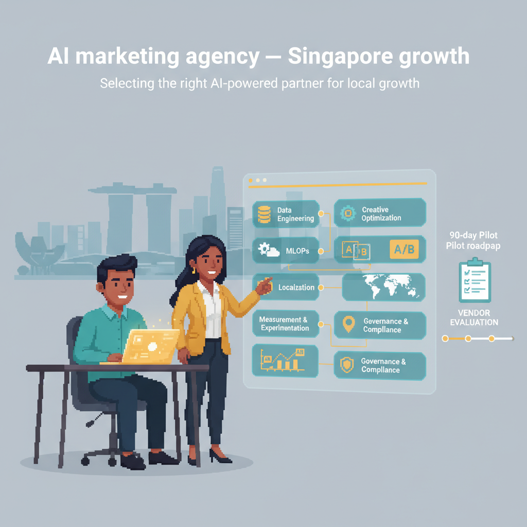 AI marketing agency Singapore header image – AI-powered partner for growth