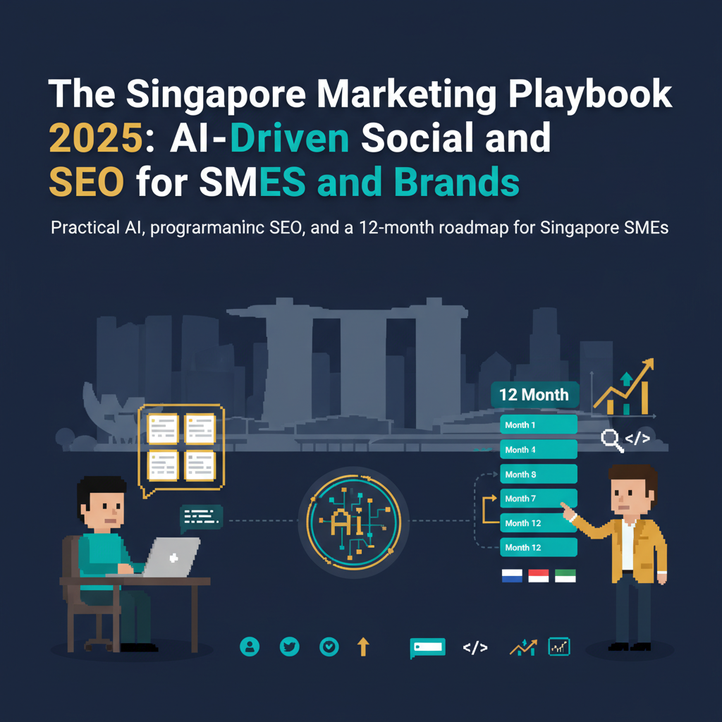 Header image for Singapore Marketing Playbook 2025: AI-driven social and SEO for SMEs and brands in Singapore