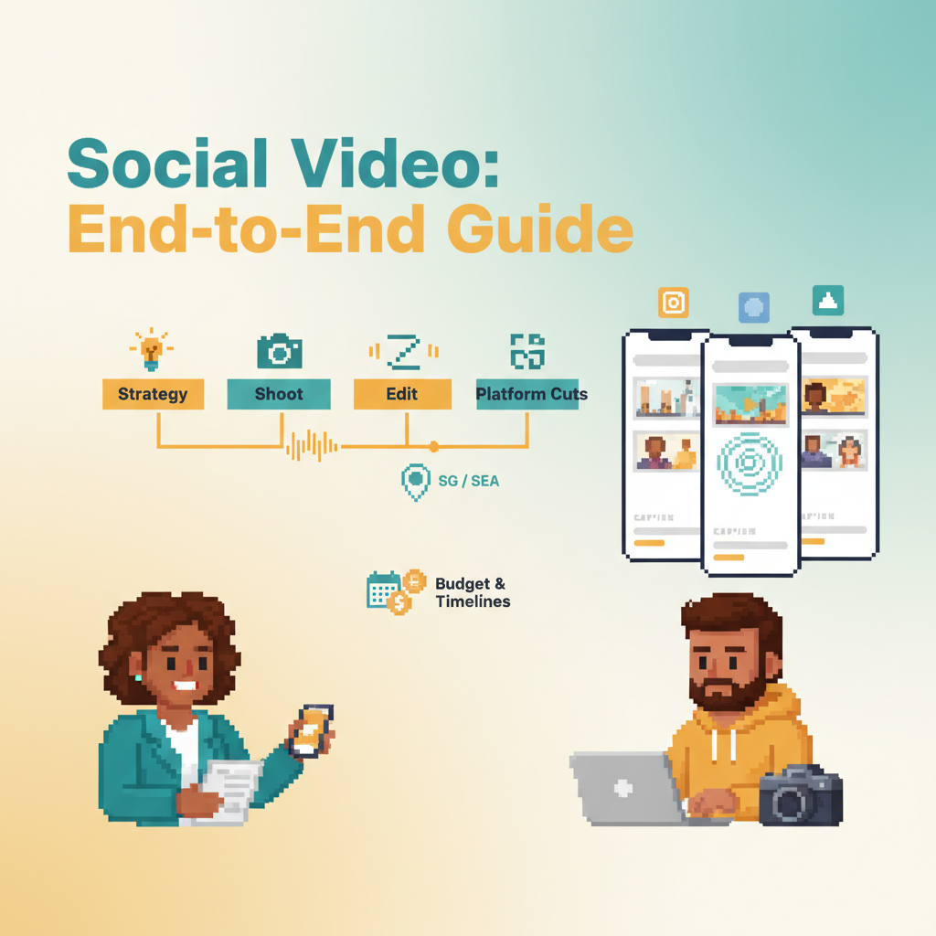 Social video production guide for Singapore and SEA — platform-ready workflow header image
